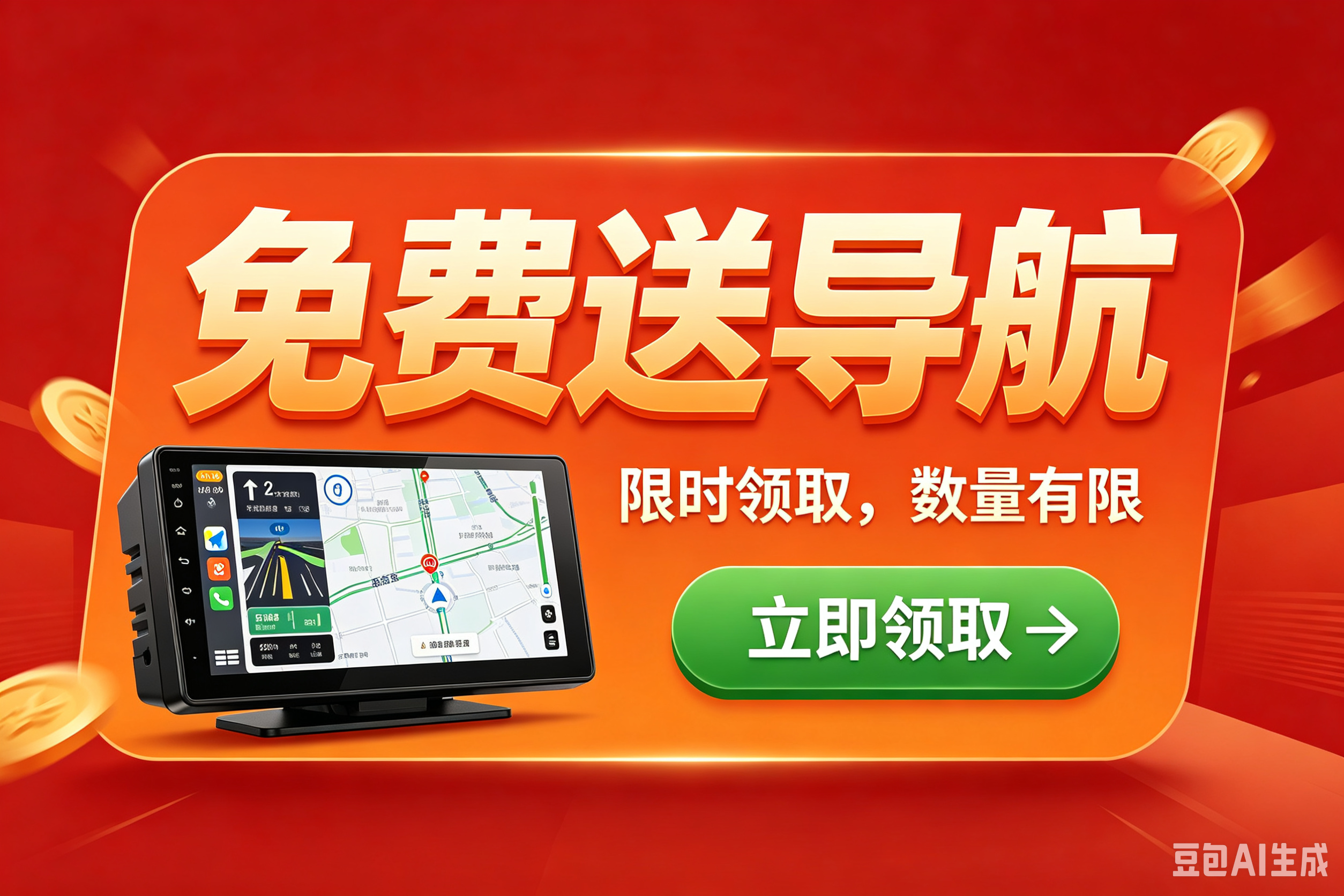 免费送导航